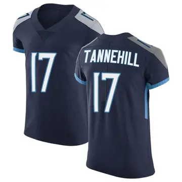 Nike Ryan Tannehill Men's Elite Tennessee Titans Navy Vapor Untouchable Jersey