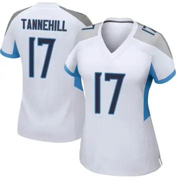 Nike Ryan Tannehill Women's Game Tennessee Titans White Jersey