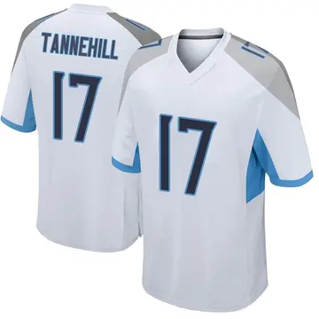 Nike Ryan Tannehill Youth Game Tennessee Titans White Jersey