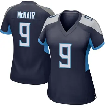 Nike Steve McNair Women's Game Tennessee Titans Navy Jersey