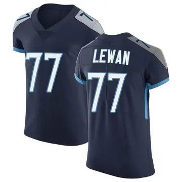 Nike Taylor Lewan Men's Elite Tennessee Titans Navy Vapor Untouchable Jersey