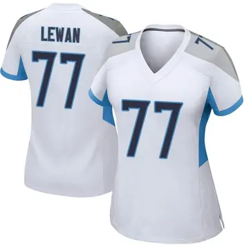 Nike Taylor Lewan Women's Game Tennessee Titans White Jersey