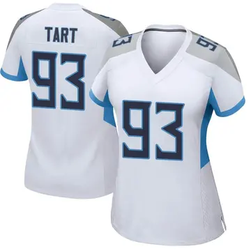 Nike Teair Tart Women's Game Tennessee Titans White Jersey