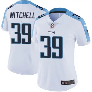 Nike Terrance Mitchell Women's Limited Tennessee Titans White Vapor Untouchable Jersey