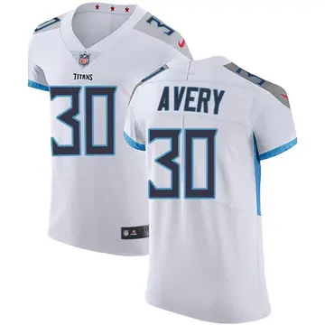 Nike Tre Avery Men's Elite Tennessee Titans White Vapor Untouchable Jersey