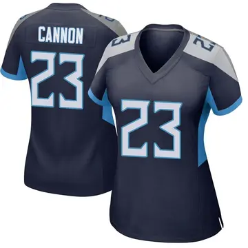 Nike Trenton Cannon Women's Game Tennessee Titans Navy Jersey