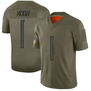 Nike Warren Moon Youth Limited Tennessee Titans Camo 2019 Salute to Service Jersey