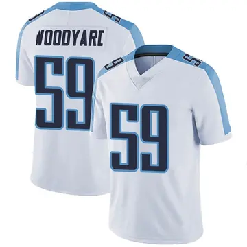Nike Wesley Woodyard Men's Limited Tennessee Titans White Vapor Untouchable Jersey
