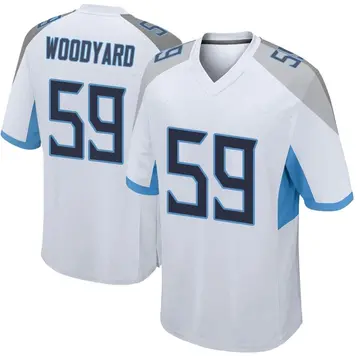 Nike Wesley Woodyard Youth Game Tennessee Titans White Jersey