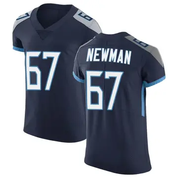 Nike Xavier Newman Men's Elite Tennessee Titans Navy Vapor Untouchable Jersey