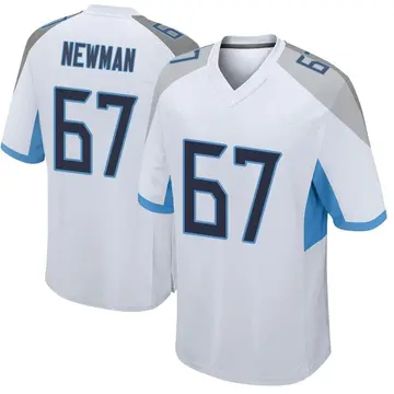 Nike Xavier Newman Men's Game Tennessee Titans White Jersey