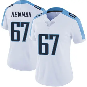 Nike Xavier Newman Women's Limited Tennessee Titans White Vapor Untouchable Jersey