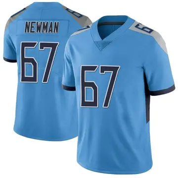 Nike Xavier Newman Youth Limited Tennessee Titans Light Blue Vapor Untouchable Jersey