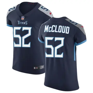 Nike Zach McCloud Men's Elite Tennessee Titans Navy Vapor Untouchable Jersey