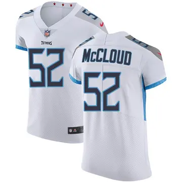 Nike Zach McCloud Men's Elite Tennessee Titans White Vapor Untouchable Jersey