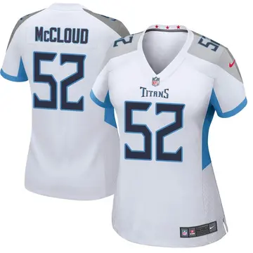 Nike Zach McCloud Women's Game Tennessee Titans White Jersey